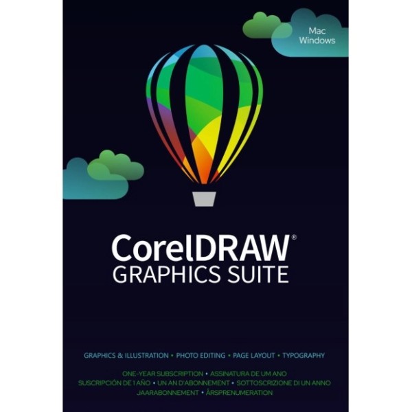 CorelDRAW Graphics Suite 2021 Windows / Mac